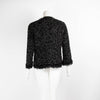 Max Mara Studio Black and White Boucle Jacket