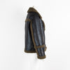 Stand Studio Black Green Eco-Shearling Jacket