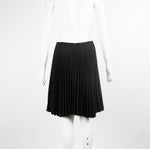Joseph Black Pleated Mini Skirt