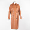 Tods Tan Leather Military Trench