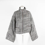 Marques Almeida Black and White Knit Jacket