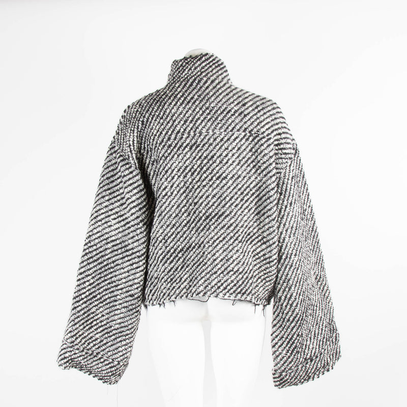 Marques Almeida Black and White Knit Jacket