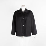 Marni Black Button Front Coat