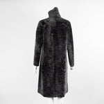 Karl Donoghue Grey Shearling Coat