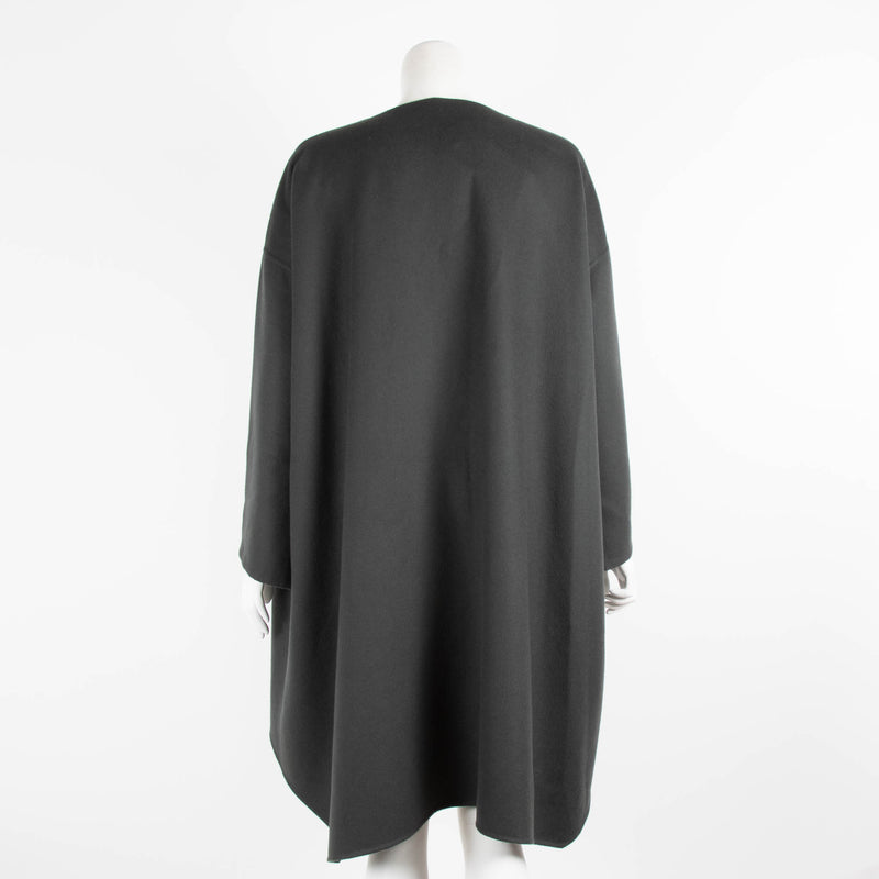 Eskandar Dark Green Cashmere Coat