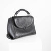 Salvatore Ferragamo Black Laser Cut Sofia Bag