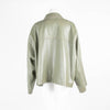 Stand Studio Green Studded Leather Jacket