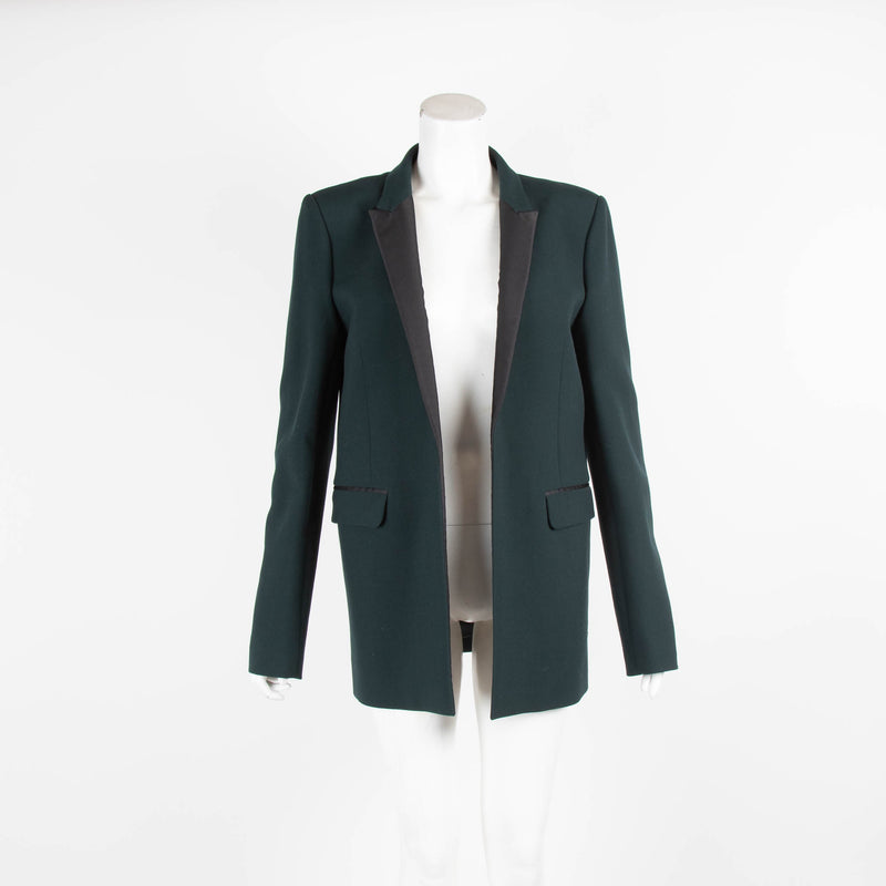 Amanda Wakeley Bottle Green Blazer Jacket