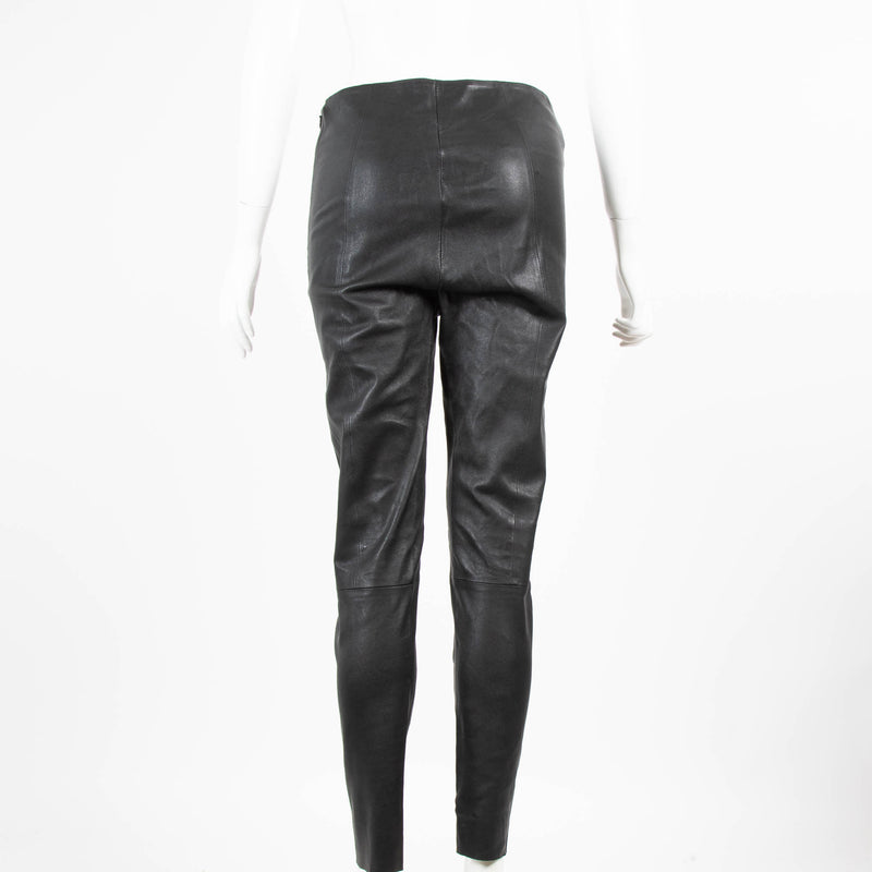 Mos Mosh Black Leather Leggings