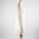 Amina Rubinacci Cream Sequin Knit Cardigan