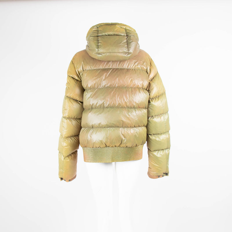 Prada Green Ombre Quilted Jacket