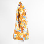 Fendi Tan Blue Floral Coat