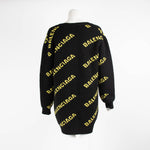 Balenciaga Black All Over Logo