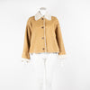 Loewe Camel Shearling Short Jacket