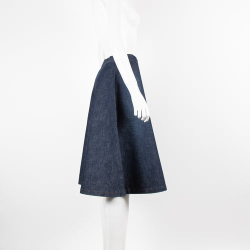 Prada Blue Jeans Skirt