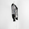 Osman Black with Silver Sequins Panel Arm