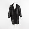 Boutique Moschino Black Broderie Anglaise Jacket