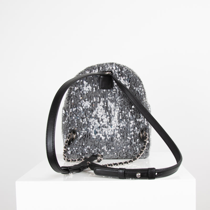 Chanel Sequin Waterfall Backpack