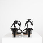 Chanel Black Sandal Kitten Heel