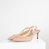 Jimmy Choo Blush Suede Kitten Heel