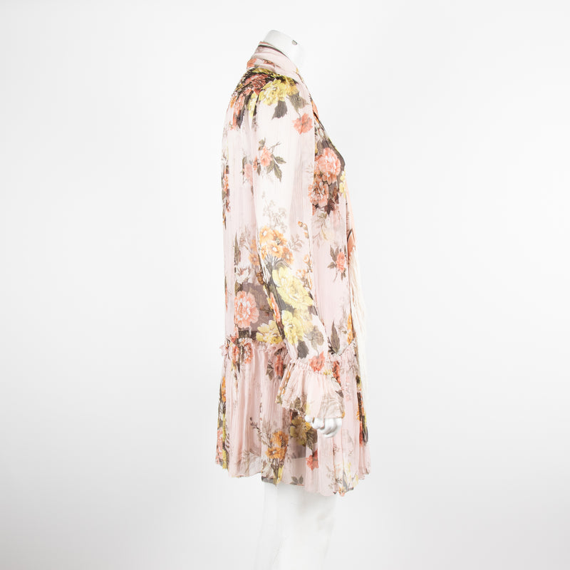 Zimmerman Floral Covered Button Dress