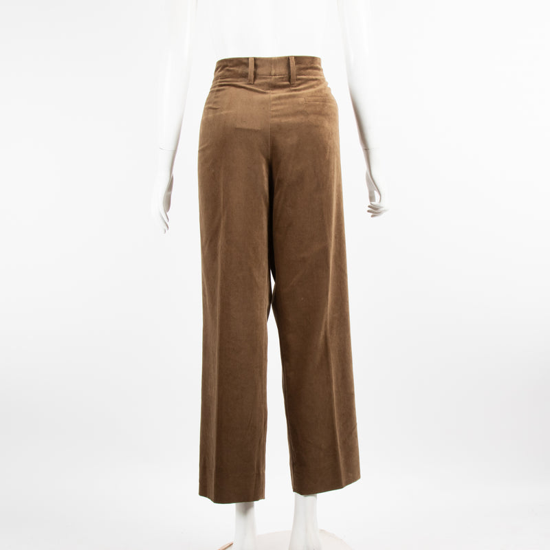 Prada Brown Wide Legged Trousers