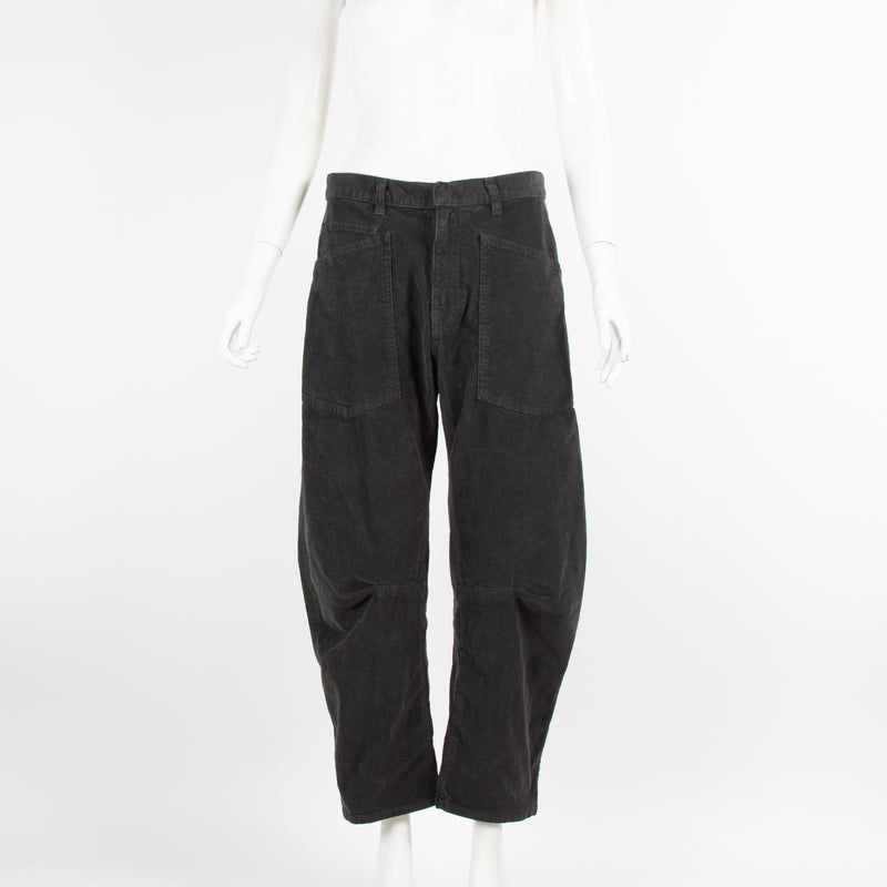 Nili Lotan Shon Crop Wide Leg Pant