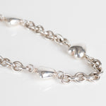 Tiffany & Co 3 Strand Chunky Silver Necklace