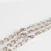 Tiffany & Co 3 Strand Chunky Silver Necklace