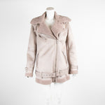 Avec Les Filles Blush Biker Jacket