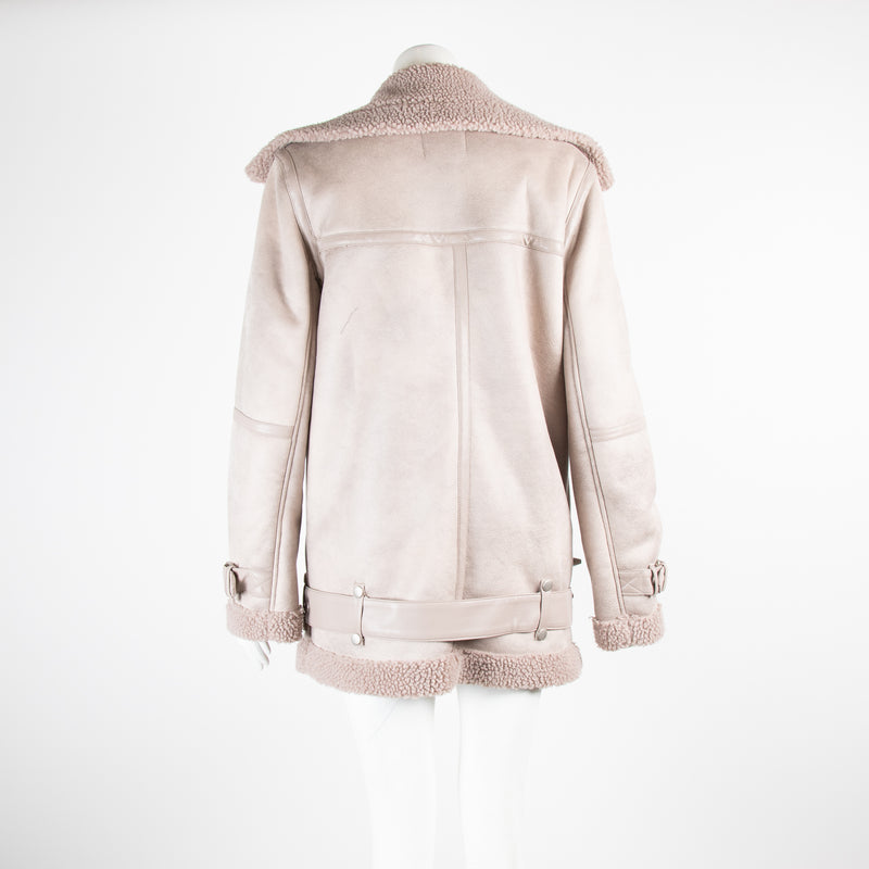 Avec Les Filles Blush Biker Jacket