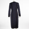 Etro Navy Blue Long Coat With Buttons