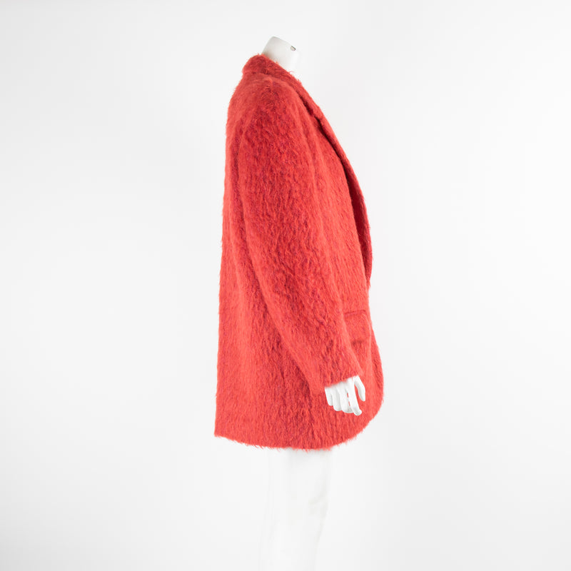 Isabel Marant Red Mohair Blazer