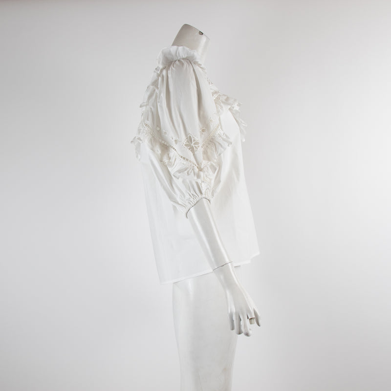 Magali Pascal Off White Marigold Top