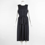 Margaret Howell Navy Pinafore with Belt