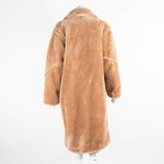 Jane & Tash Beige Faux Fur Coat