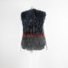 Mila Furs Raccoon and Mongolian Fur Gilet