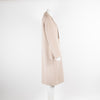 Marella Beige Wool Coat With Borg Pockets