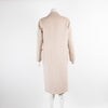 Marella Beige Wool Coat With Borg Pockets