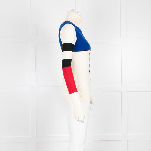Rossignol Cream Roll Neck with Blue Heart