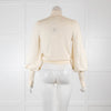 Zimmerman Cream Jumper with Neck Tie