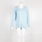 Luisa Cerano Turquoise Wool Mix Jumper