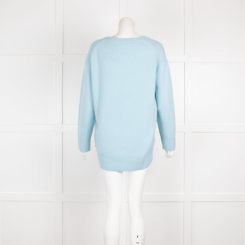 Luisa Cerano Turquoise Wool Mix Jumper