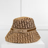 Christian Dior Brown Logo Bucket Hat