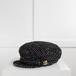 Chanel Black Tweed Fantasy Cap