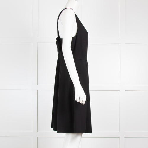 Claudie Pierlot Black Dress With Back Bow