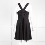 Claudie Pierlot Black Dress With Back Bow