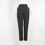 Maje Black Tuxedo Pant with Satin Side Stripe