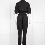 Paige Black Short Sleeve Boiler Suit