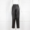 MDK Black Leather Trousers